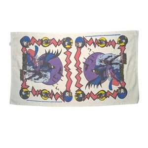 21.5 x 31.5 vintage Batman and Robin Jay franco bath/beach towel DC comics